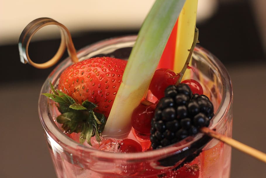 mocktail, shirley temple, red, food and drink, berry fruit