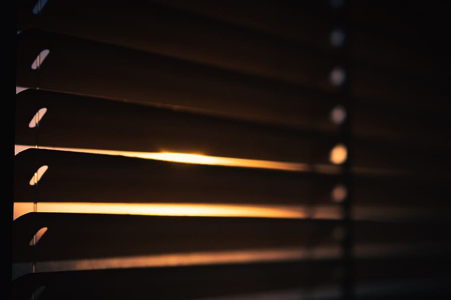 brown window blind, no people, arts culture and entertainment HD wallpaper