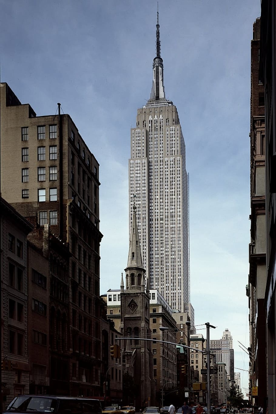 building, empire, state, construction, architecture, skyscraper HD wallpaper