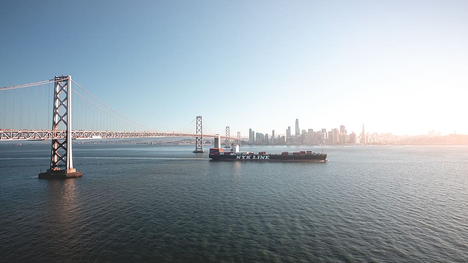 bridge during daytime, transportation, water, architecture, built structure HD wallpaper