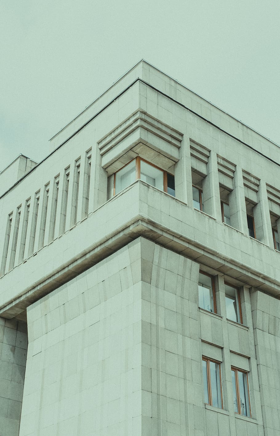 kazakhstan, almaty, brutal, brutalism, concrete, ussr, buildind, HD wallpaper