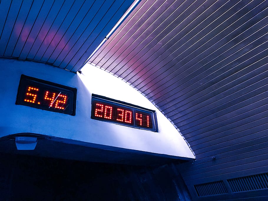 timer, subway, waiting, tonel, communication, illuminated, architecture HD wallpaper