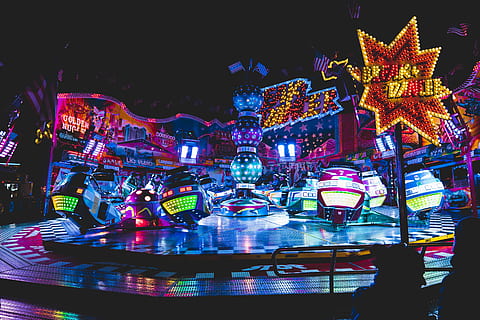 human, person, crowd, lighting, night life, boat, vehicle, transportation HD wallpaper
