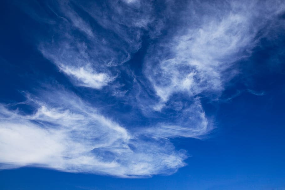 air, atmosphere, background, beautiful, blue, blue-sky, bright HD wallpaper
