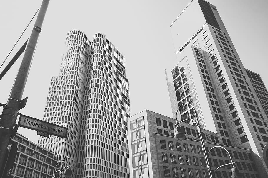 germany, berlin, hardenbergstraße, building exterior, low angle view HD wallpaper