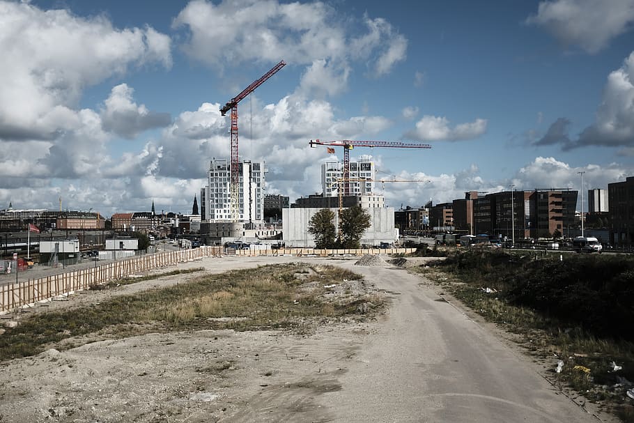 denmark, copenhagen, architecture, industry, built structure HD wallpaper