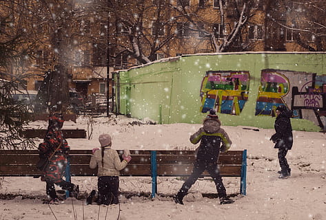 russia, omsk, winter, cold temperature, snow, snowing, real people HD wallpaper