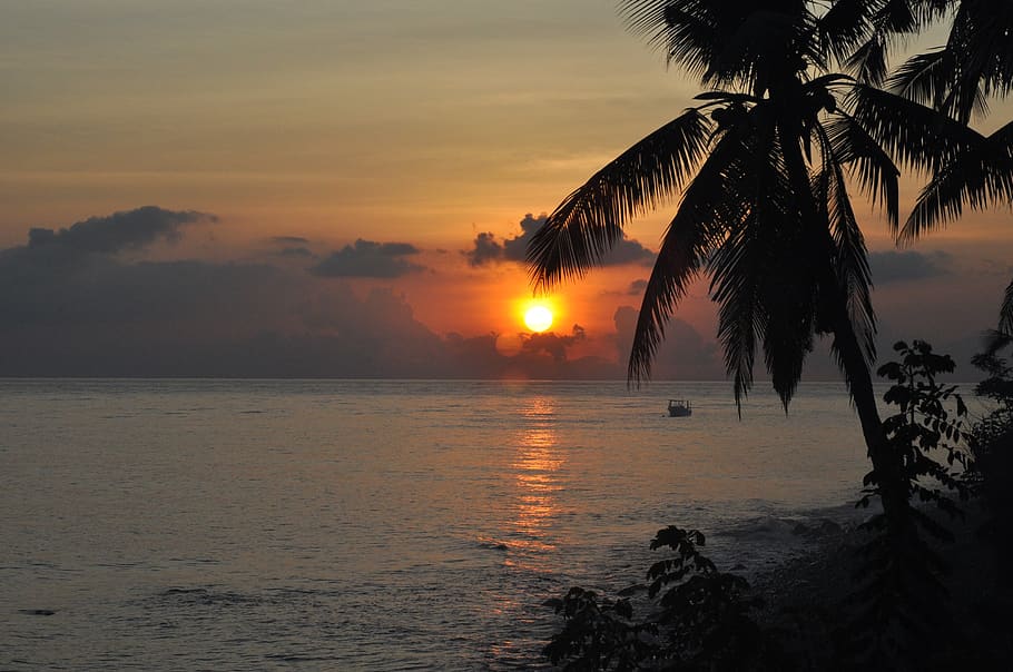 beach, sunset, waters, costa, tropicale, bali, indonesia, sky HD wallpaper