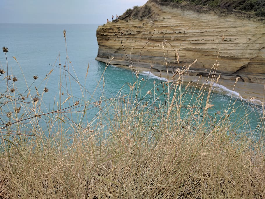greece, sidari, water, sea, tranquility, beauty in nature, tranquil scene HD wallpaper