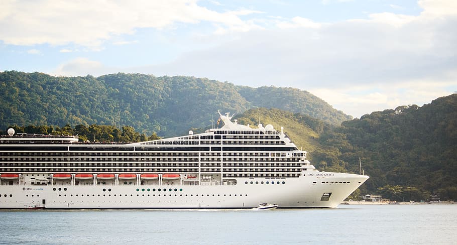 HD wallpaper: White Ship, cruise, cruise ship, daylight, MSC, ocean, ocean cruise - Wallpaper Flare