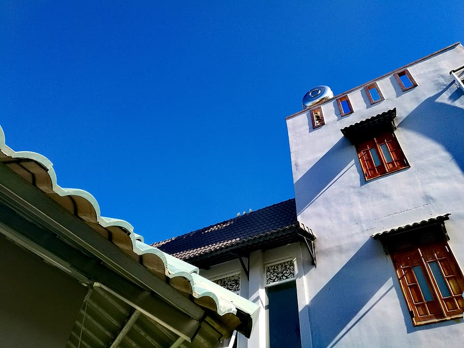 vietnam, dalat, sky, architecture, low angle view, building exterior HD wallpaper