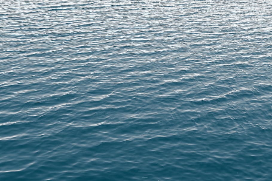 water, waves, ocean, ripples, blue, sea, no people, rippled HD wallpaper
