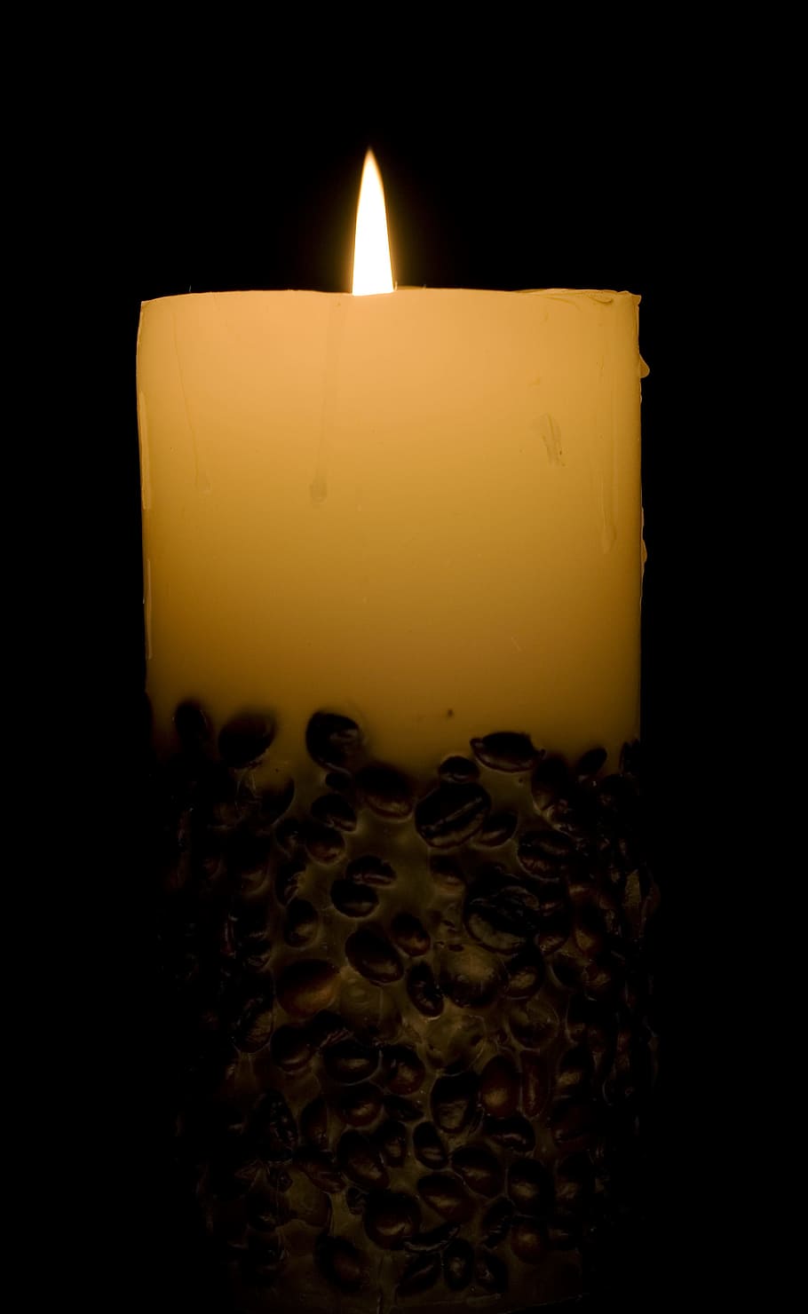 candle, wax, flame, fire, light, burning, fire - natural phenomenon HD wallpaper