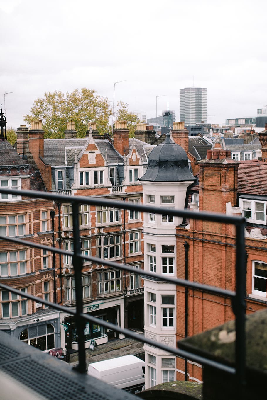Black Metal Railings, architecture, buildings, city, town, urban HD wallpaper