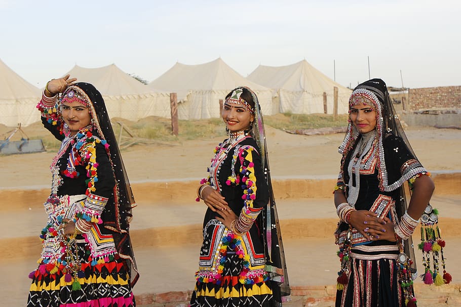 kalbeliya, folk dance, rajasthan, dancer, clothing, costume, HD wallpaper