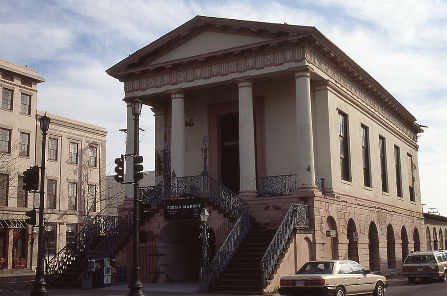 charleston, united states, market, south carolina, built structure, HD wallpaper