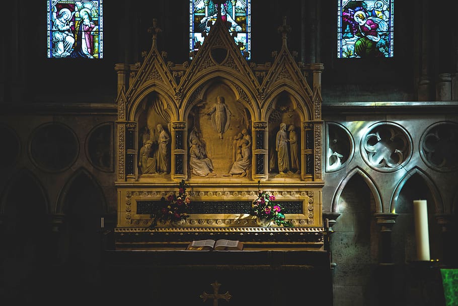 architecture, church, dark, built structure, place of worship HD wallpaper