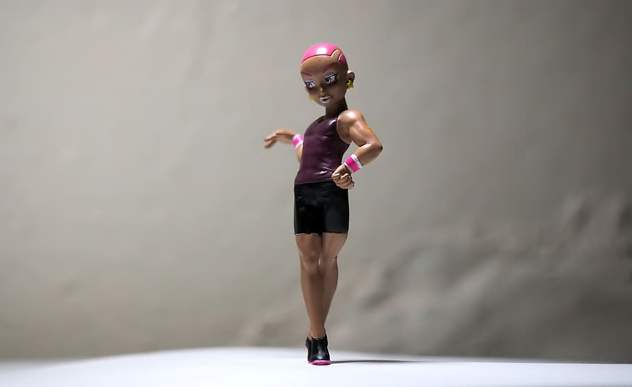 toy, figurine, small, cute, japanese, cartoon, anime, television HD wallpaper