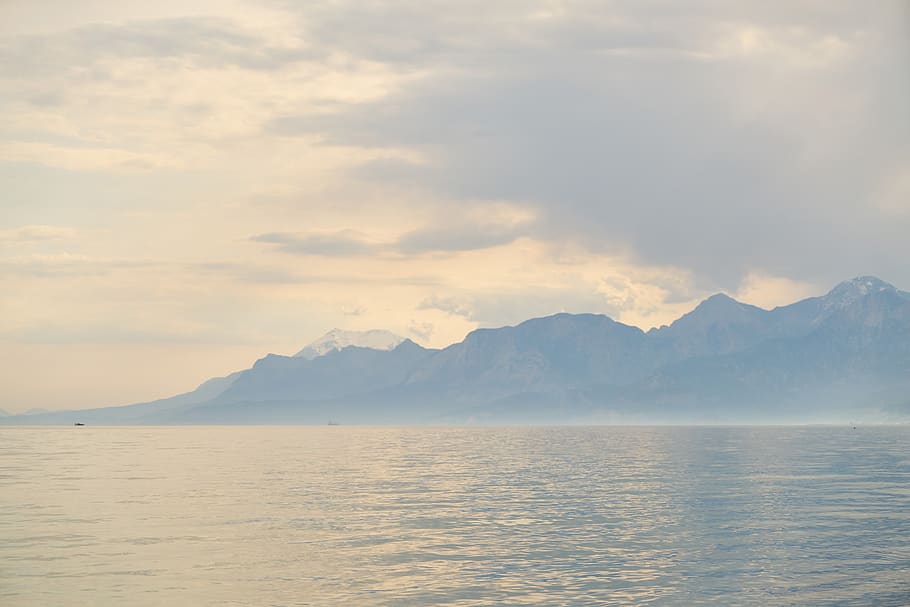 sky, air, clouds, waves, wind, marine, ocean, adventure, wild HD wallpaper