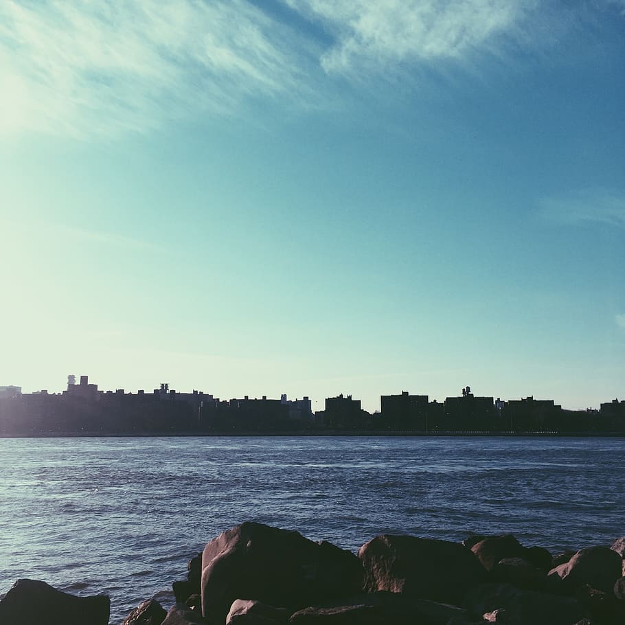 water, sky, sea, nature, architecture, built structure, scenics - nature HD wallpaper