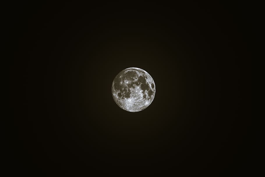 full moon on sky, space, astronomy, night, beauty in nature, geometric shape HD wallpaper