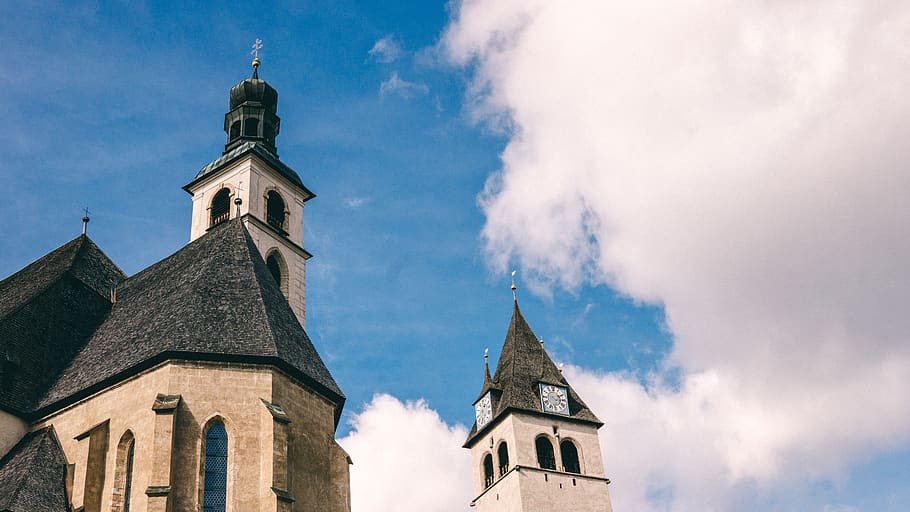 architecture, building, tower, clock tower, steeple, spire HD wallpaper