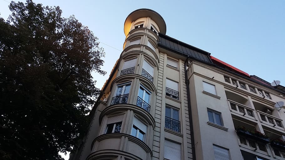serbia, belgrade, low angle view, building exterior, sky, architecture HD wallpaper