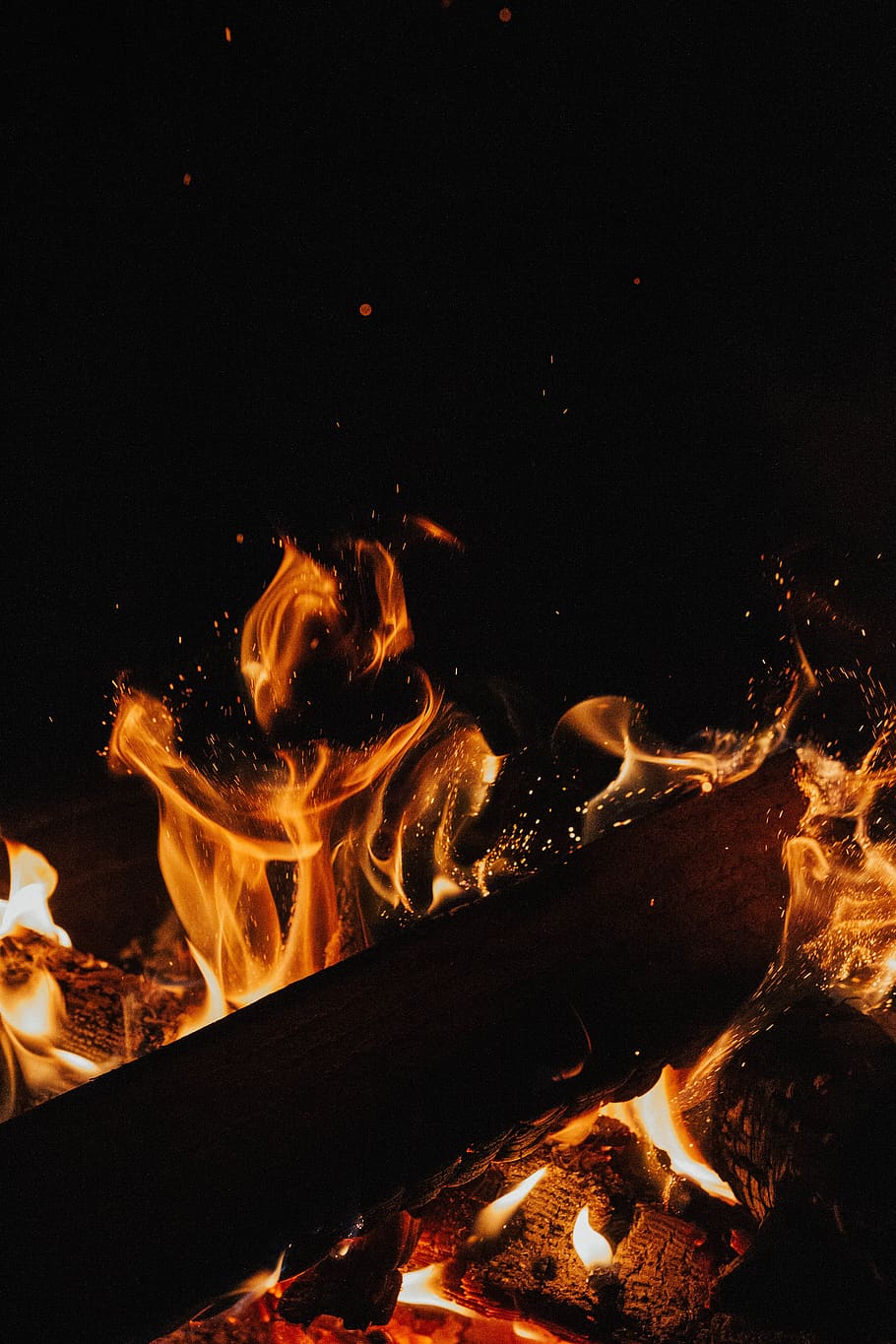 fire, bonfire, flame, adventure, leisure activities, goblet HD wallpaper