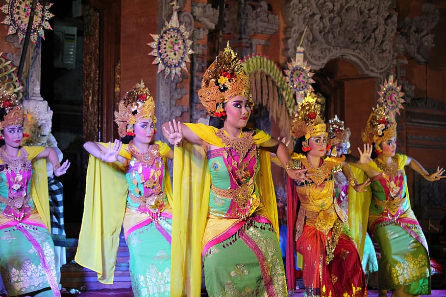 indonesia, ubud, human representation, sculpture, statue, female likeness