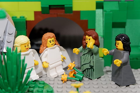 easter, spring, lego, easter story, christian, jesus, he is risen HD wallpaper