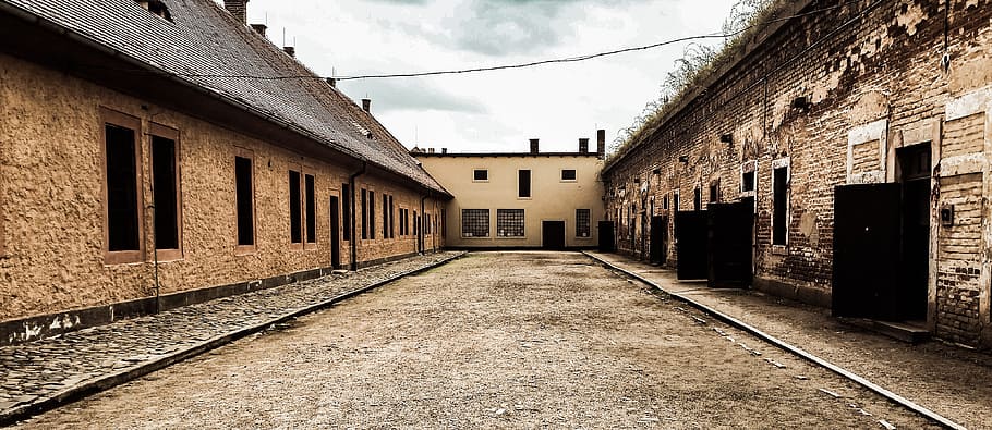 Abandoned Building, architecture, empty, windows, built structure HD wallpaper