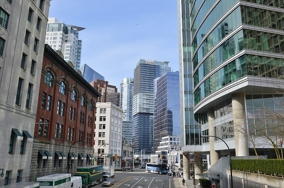 canada, vancouver, building exterior, city, architecture, built structure HD wallpaper