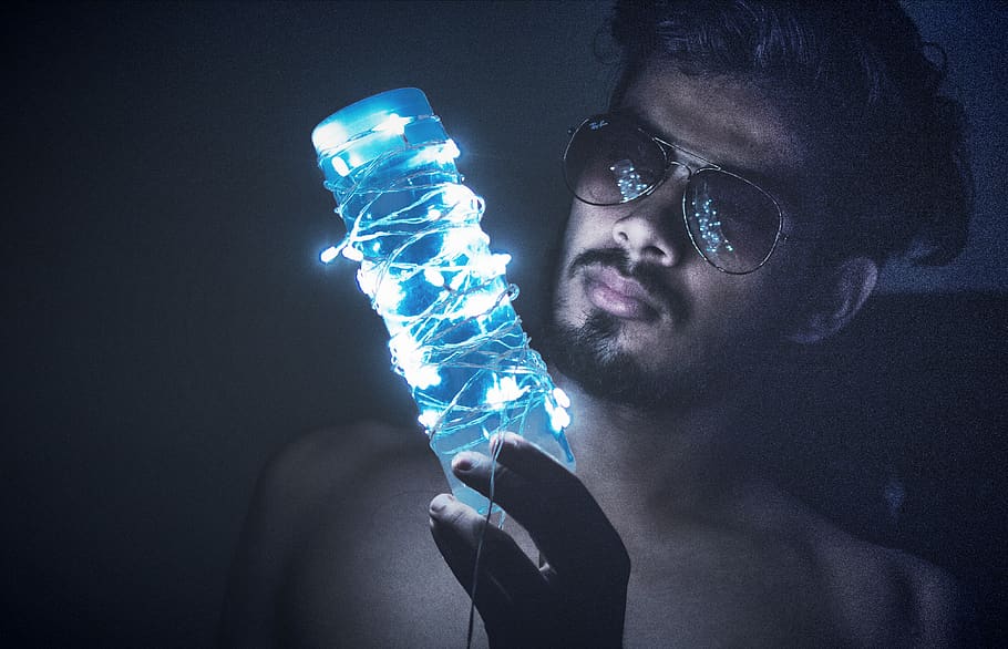 india, kharar, blur, model, bottle, nature, night, darkness HD wallpaper