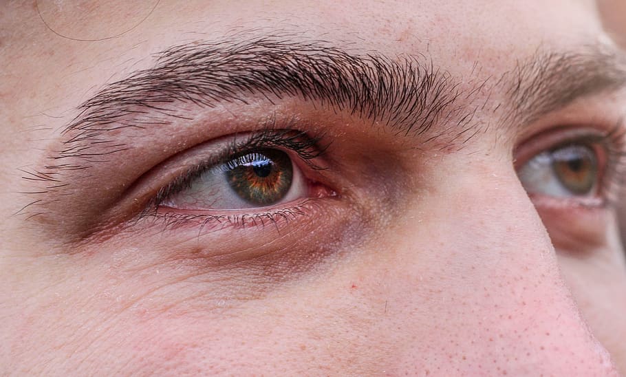 eye, human, face, view, iris, pupil, watch, shining, colorful HD wallpaper