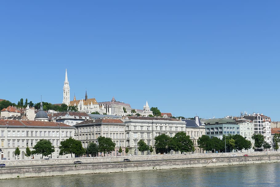 budapest, hungary, building, city, danube, river, cityscape HD wallpaper