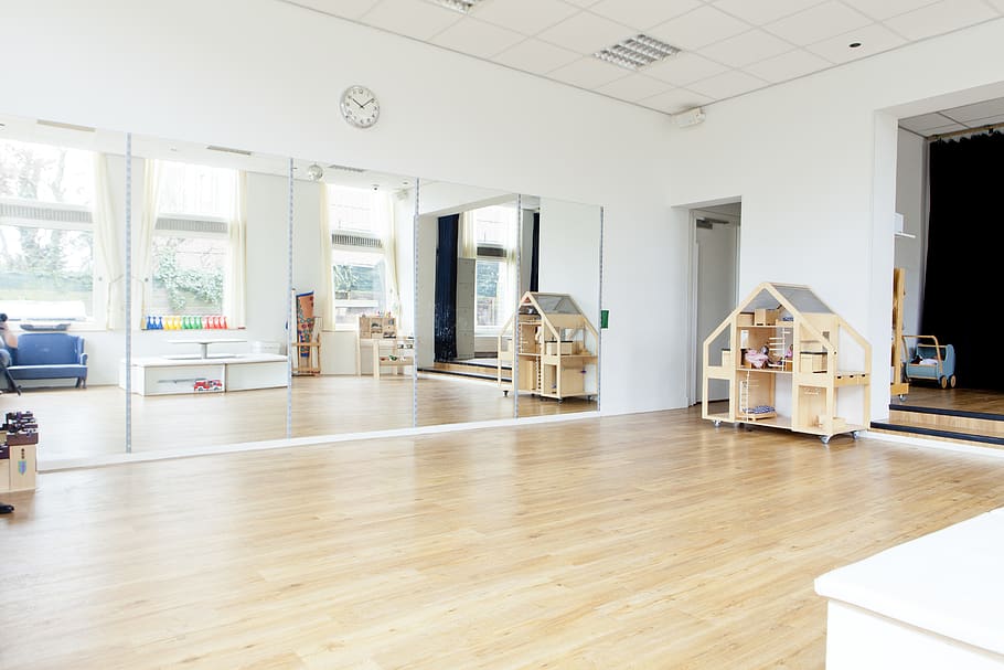 indoors, flooring, empty, window, hardwood floor, absence, architecture HD wallpaper