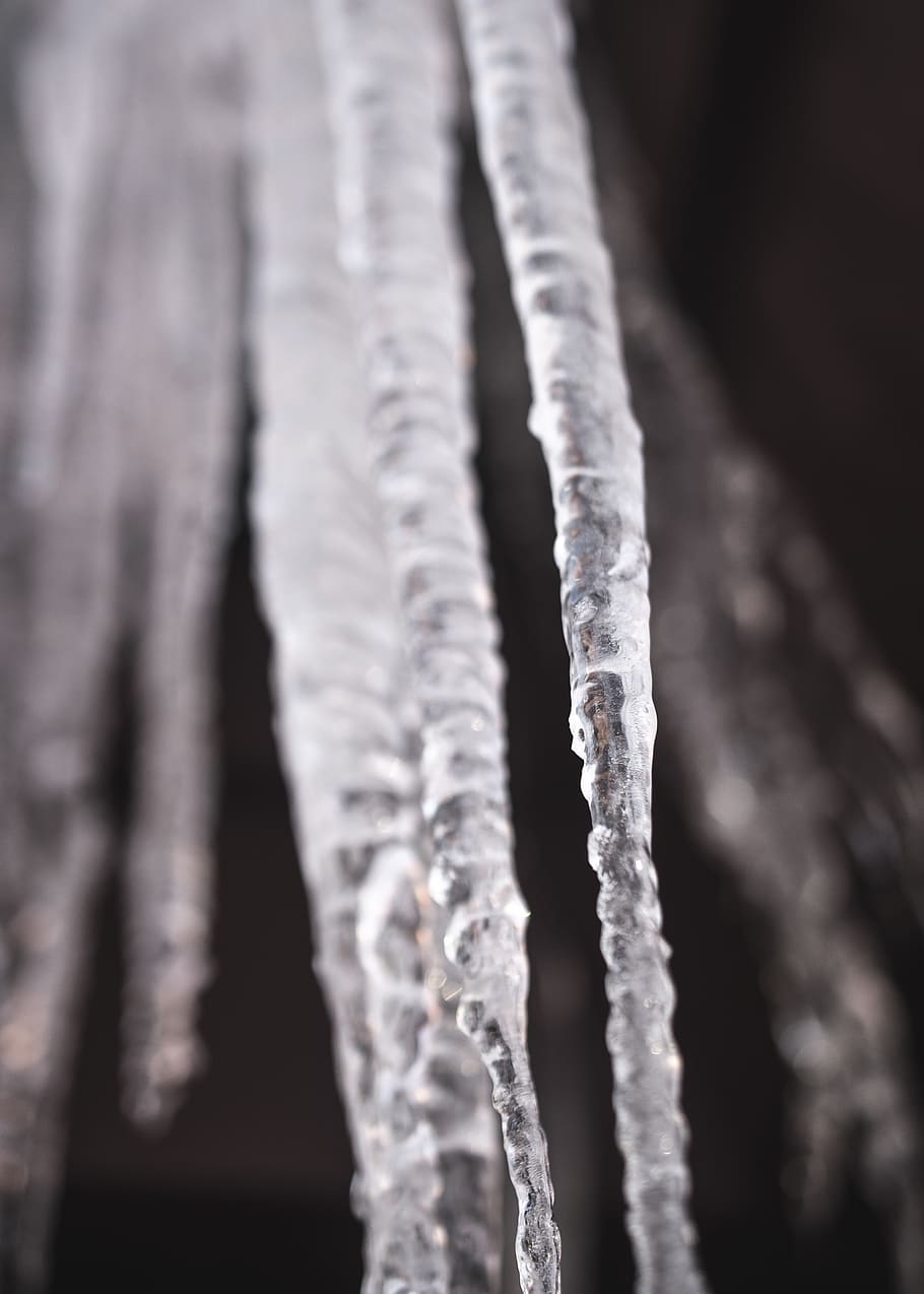 ice, icy, cold, winter, icicle, white, clear, cool, christmas HD wallpaper