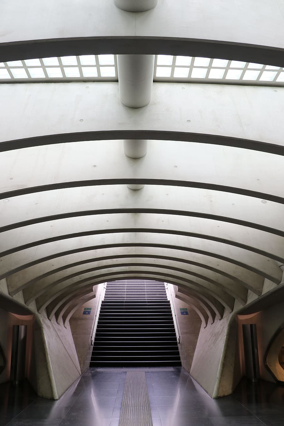 Architectural Photography of Hallway, architecture, building HD wallpaper