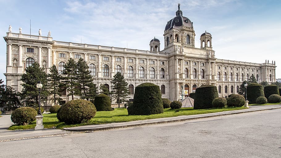 vienna, downtown, museumsquartier, architecture, city, building HD wallpaper