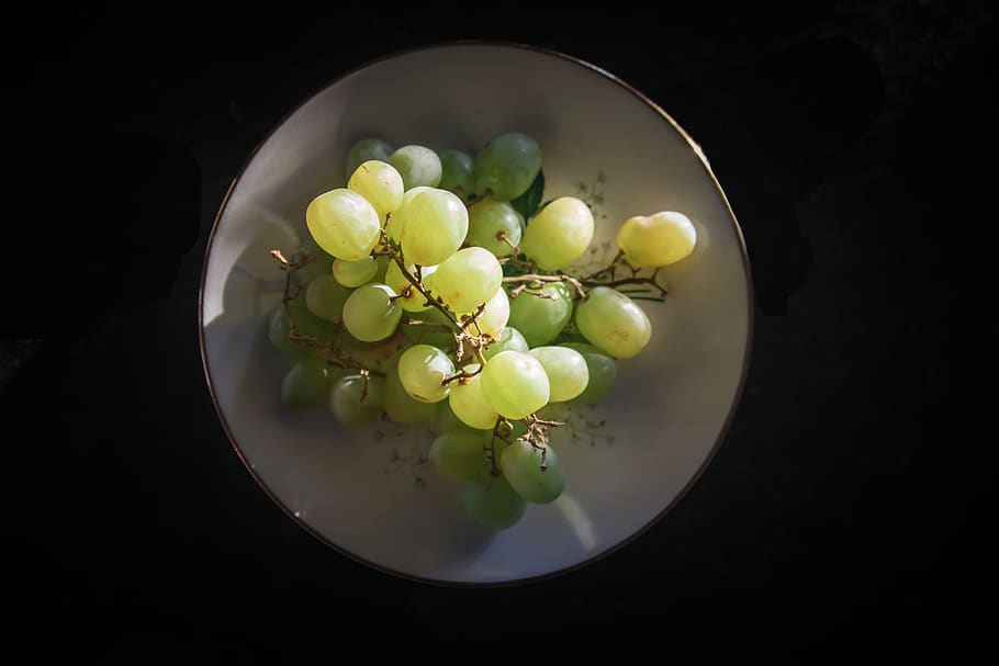 lighting, fruit, grapes, freshness, food, food and drink, healthy eating HD wallpaper