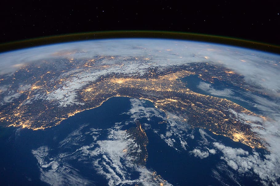 space, lunar, planet, nature, earth, international, planet earth HD wallpaper