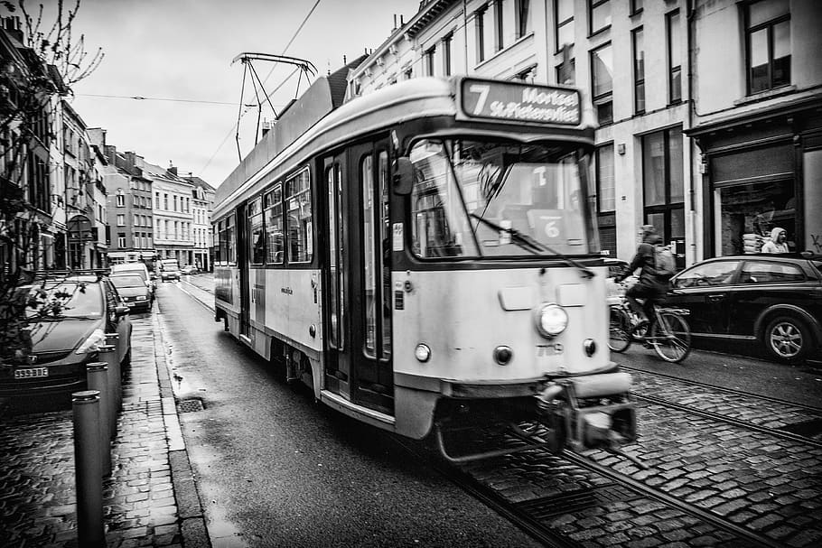 belgium, antwerp, mode of transportation, city, building exterior HD wallpaper