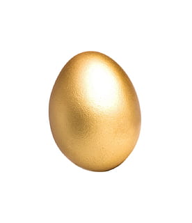 easter, egg, gold, golden, isolated, white, studio shot, gold colored HD wallpaper