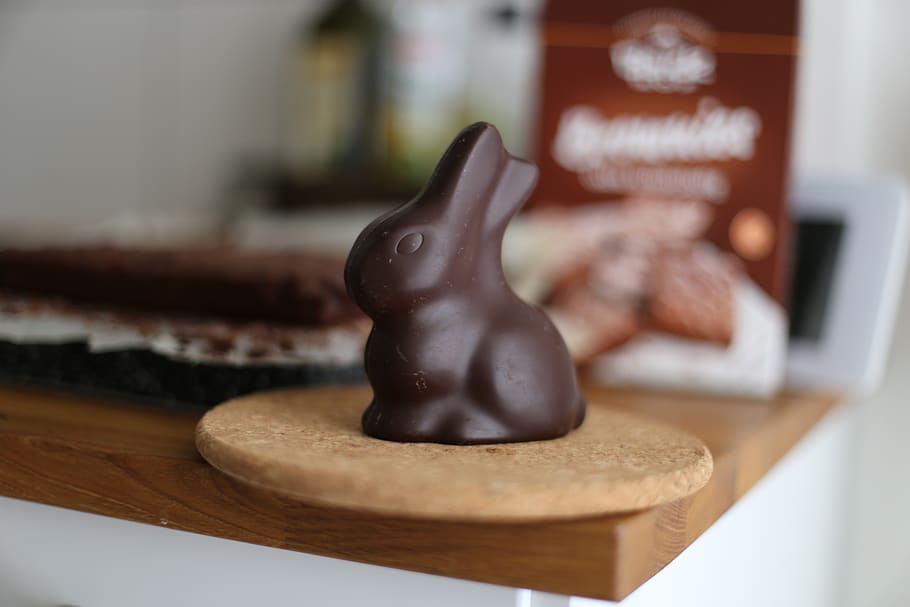 bunny, chocolate, sweet, easter, candy, food, temptation, lindt HD wallpaper