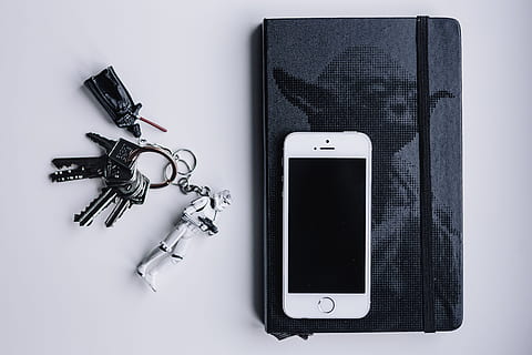 Star Wars Business Accesories, minimal, white, clean, workspace HD wallpaper