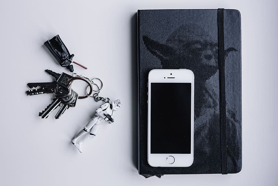 Star Wars Business Accesories, minimal, white, clean, workspace HD wallpaper