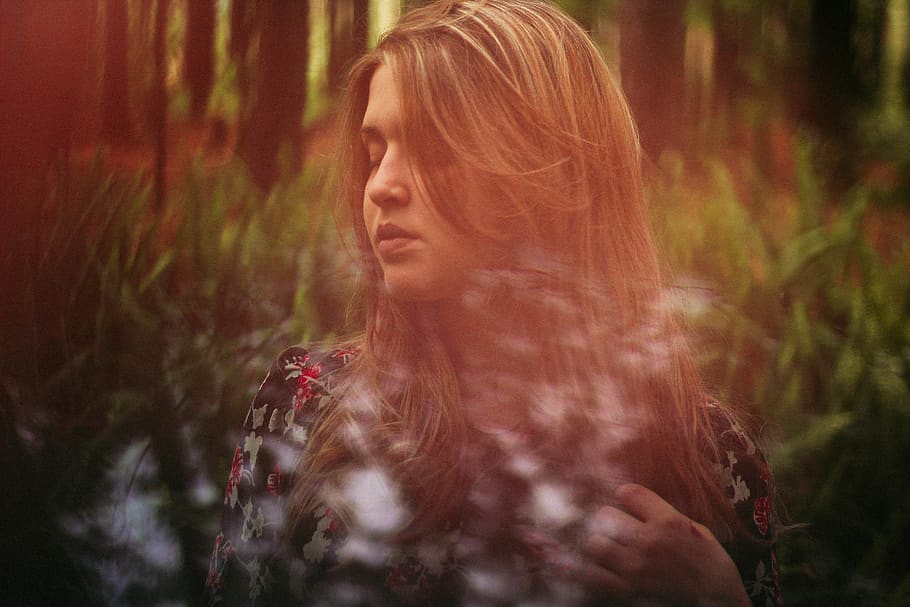 trees, life, look, fashion, portrait, photography, natural HD wallpaper