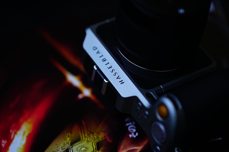 black and gray digital device, camera, electronics, digital camera, HD wallpaper