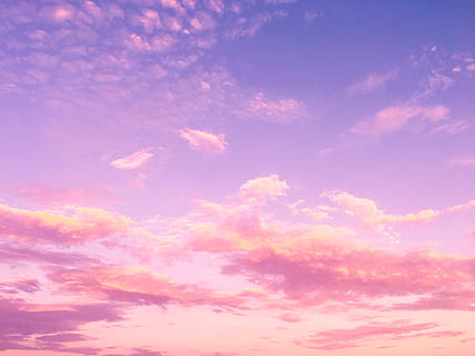 White Clouds and Blue Sky, bright, color, daylight, dramatic HD wallpaper