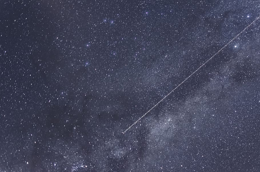 Stars, nature, outdoors, astronomy, space, universe, outer space HD wallpaper